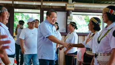 共同推动金马旺发展  鲁宾巴朗吁续支持沙盟