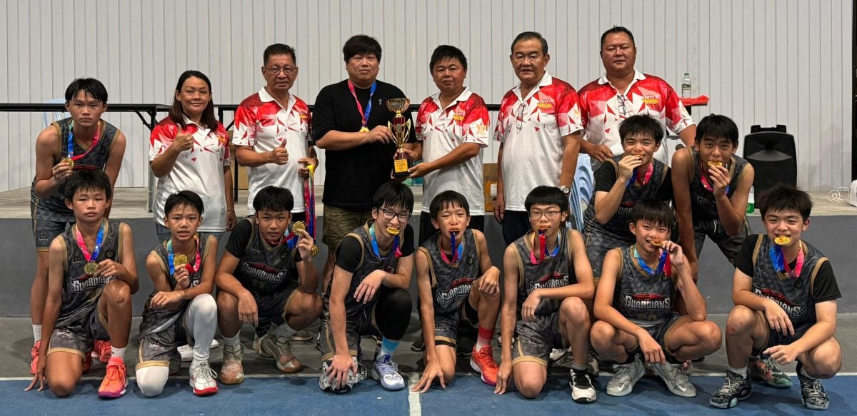 黄渼沄州议员杯 U13男女篮赛落幕