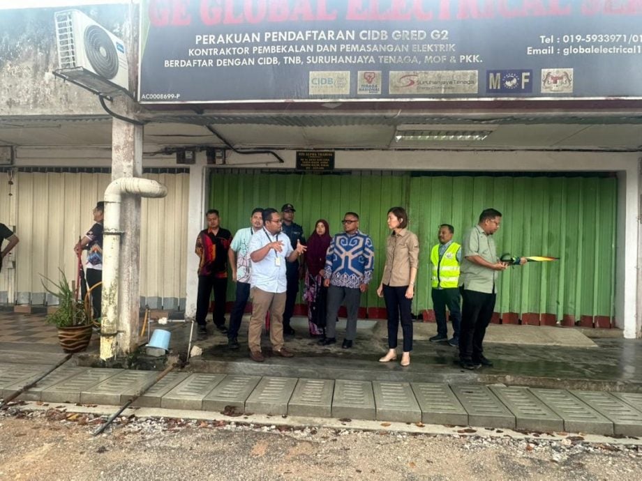 黄诗情：逾312万拨款落实33工程 提升丹绒马林排水巴刹小食中心