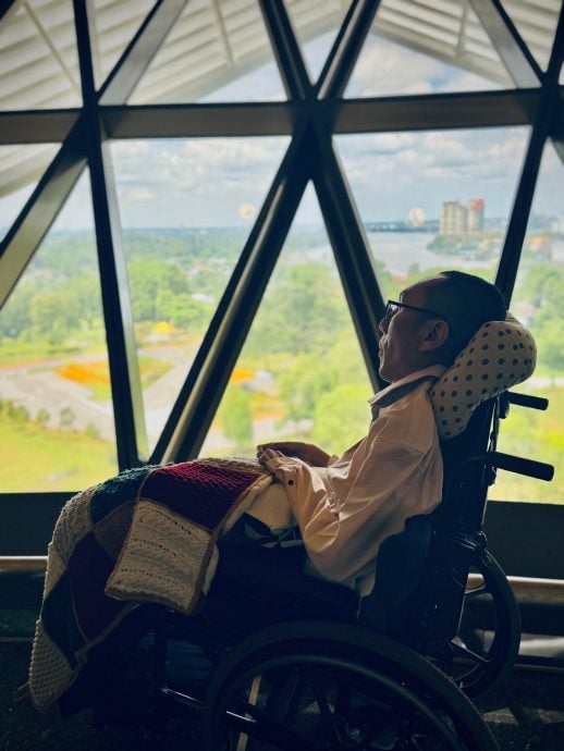 暖势力:肌肉萎缩症患者郭明亮