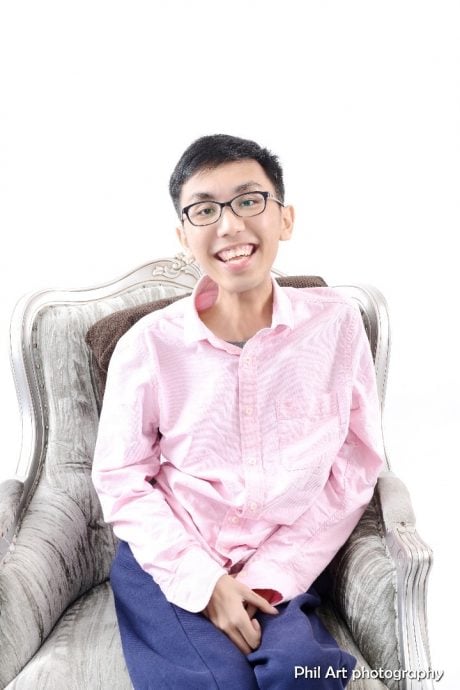 暖势力:肌肉萎缩症患者郭明亮