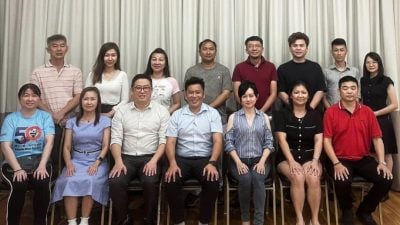 森梅青1214办团结搓汤圆 温暖冬至公益活动