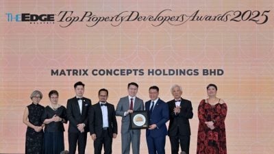 获“The Edge马房产卓越大奖”肯定 金群利集团跻身全国10大发展商