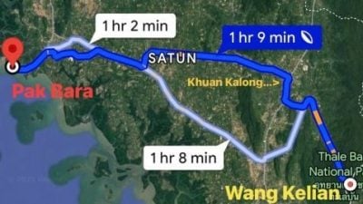 旅居泰南大马男分享替代路线   助受困灾区国人回国