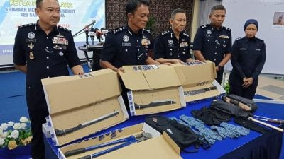 涉多宗住宅工厂破门行窃  追捕挥刀攻击 3匪当场被歼