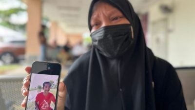 巴冷刀砍头颅 | 见夫倒卧稻田 妻伴尸两小时悲痛欲绝