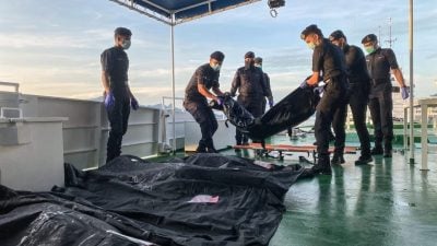 缅船沉没交怡海域 迄今发现28具遗体