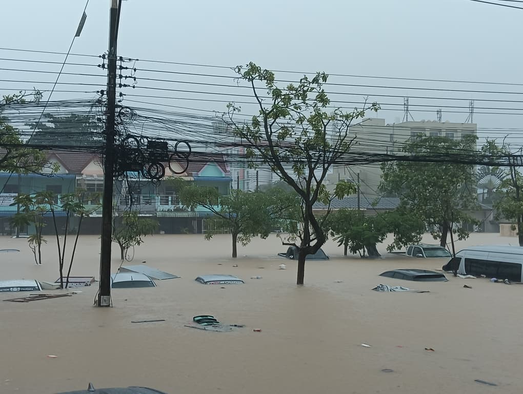 合艾水涨预计明处高峰,当局促民众提高警惕