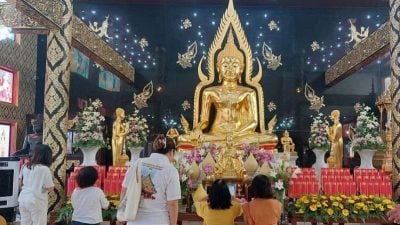 靠近机场吸引信众游客 峇株安南泰佛寺有望成景点