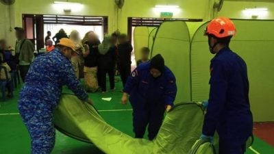 卡玛鲁沙：做好应灾准备   382疏散中心随时启动