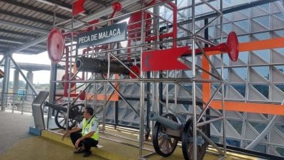 设电眼保安24小时看守 敦蒂惹天桥成新打卡点