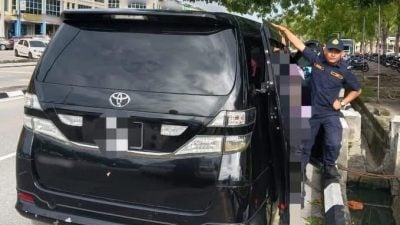 路税逾期换车牌续上路 休旅车被充公 男子接罚单