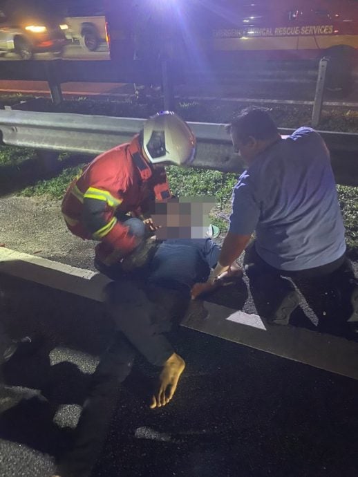 （古城版）南北大道车祸，7名外劳蒙受轻重伤