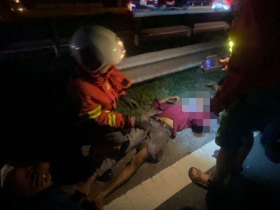 （古城版）南北大道车祸，7名外劳蒙受轻重伤