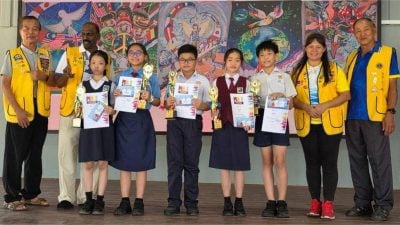 野新和平海报赛成绩揭晓   巴力吉利令华小赖锦育夺冠