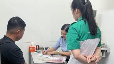 甲圣约翰健康检查   吸引30人响应