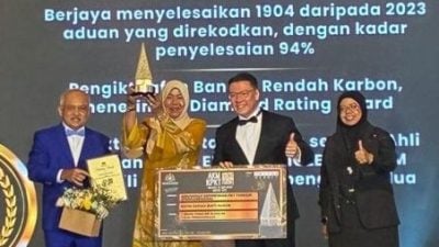 莎碧雅获最佳地方政府领导奖   “放眼汉都亚再也升格为市”