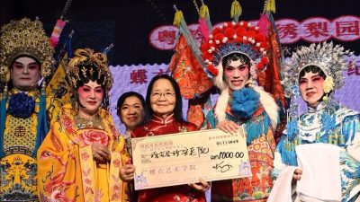 蝶衣艺术学院庆周年   拨3500捐6单位