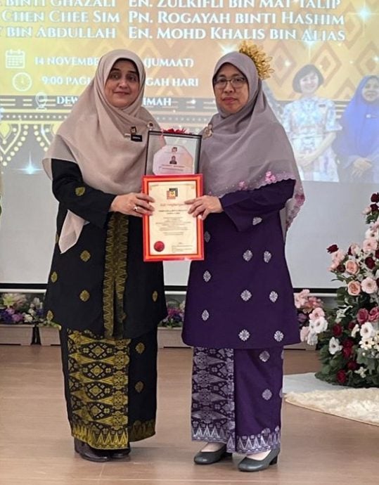 (古城第5版主文)敦法蒂玛中六学院六名教师荣休