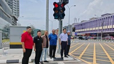 焦点社区：妮华娜花园 | 扩建后交通乱频车祸 路口增交通灯 减意外 