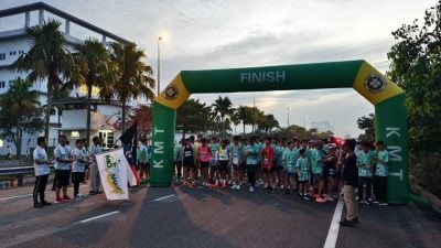 天未亮聚集支持公益   逾千人响应圣约翰义跑