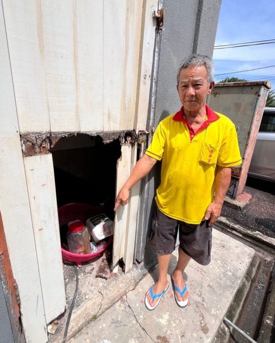 (古城第二版主文)东街那组屋设施老化