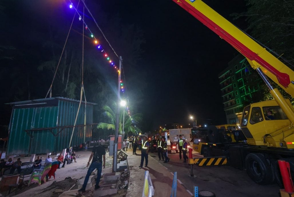 (古城第五版主文)公主海滩整顿工作