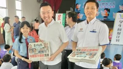 李忠霖：与星洲渊源深厚 每年赞助鼎华阅报计划