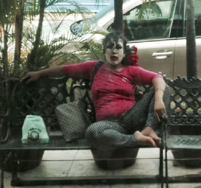 (古城第四版主文)曾在马六甲拉也扮鬼游荡的女子,因患癌已返乡