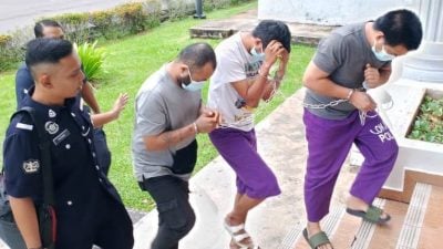 专劫独行外劳匪徒落网   3人被控皆不认罪