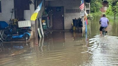 事隔一个月   威北拉哈育再遭水患