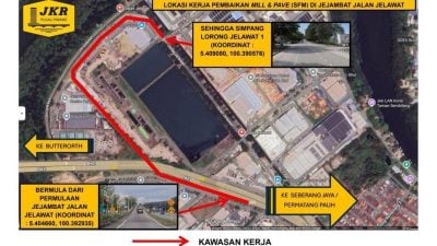 北海日拉瓦路U转高架桥暂关闭 即日起至10日 每日9pm至6am