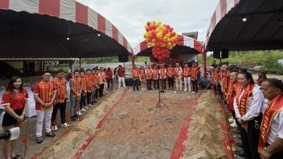 北海王裕好路西天宫建新庙   108人动土见证新里程碑