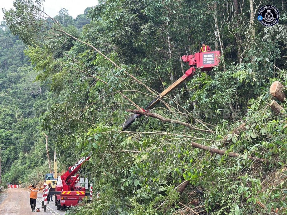 （大北马）旺吉辇山路未开放 警方：续关闭抢修