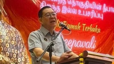 “大马没和美国串联对抗中国”  林冠英：别信反对党谎言