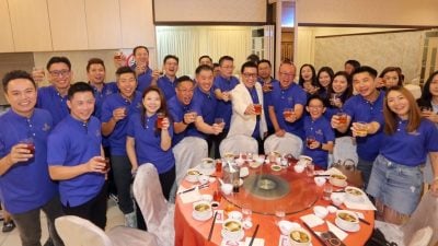 款待各界友好   槟中总热闹筵开14席