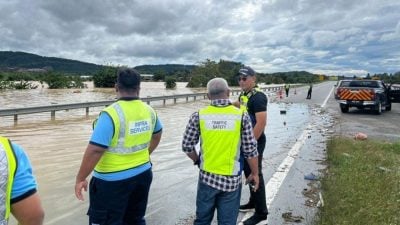 水位持续上涨　南北大道往南部分路段暂关