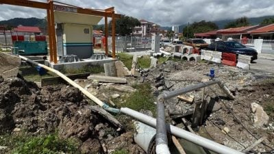 温柏拉路蓄水池工程   年尾竣工 解闪电水灾