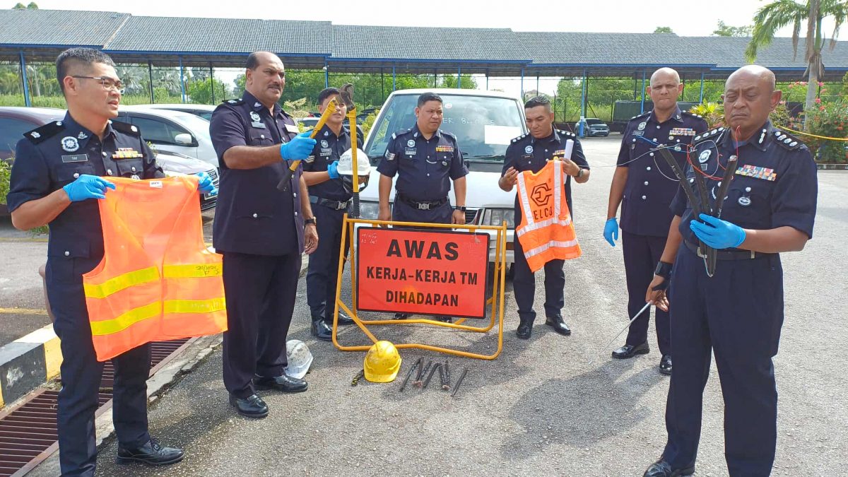 起获失窃车与电缆 “古柴帮”瓦解 捕4男