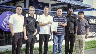 社媒鼓吹“战争”取回槟   社青团报警促查煽动者