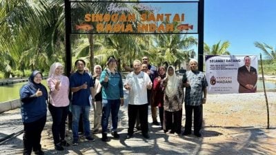 JSM领养甘榜双溪比艾   耗资百万提升当地基设