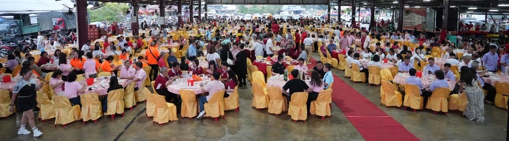 （大都会）丹村林氏宗祠联欢宴及颁奖助学金／6图