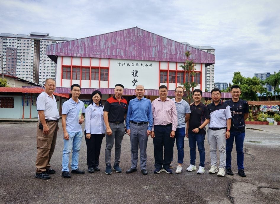 （大都会）林立迎偕团队巡视增江北区华小 20万拨款提升厕所设施落成