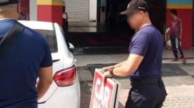 杜绝阻碍停车空间 瓜冷市议会取缔洗车立牌