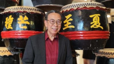 陈再藩：文遗局明年开会商议 节令鼓有望3月获提名世遗