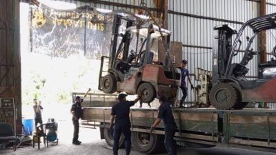 涉排放废料 引发空污   非法金属加工厂遭取缔