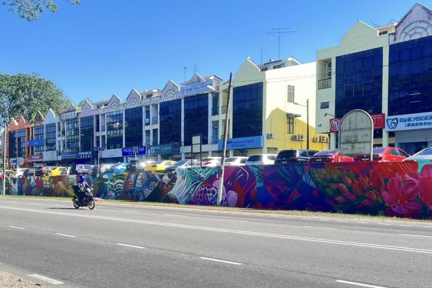 175公尺长“古来之魅”壁画亮相 迎接2026柔佛旅游年