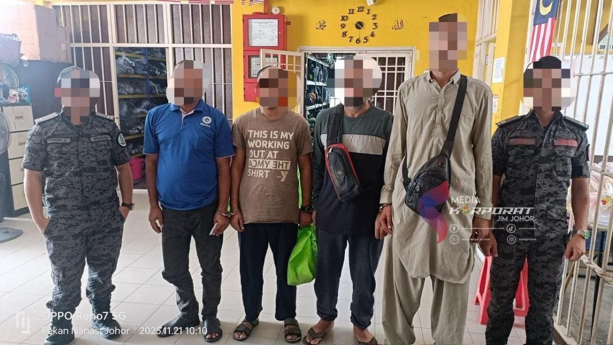 (已签发)柔:北干那那移民局扣留营 111外籍被扣者遣返回国