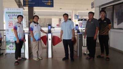 拉美士火车站B门启用   待安装验票闸门更惠民