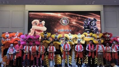 龙狮文化传承获各界支持   光艺筹得12瑞狮2祥龙